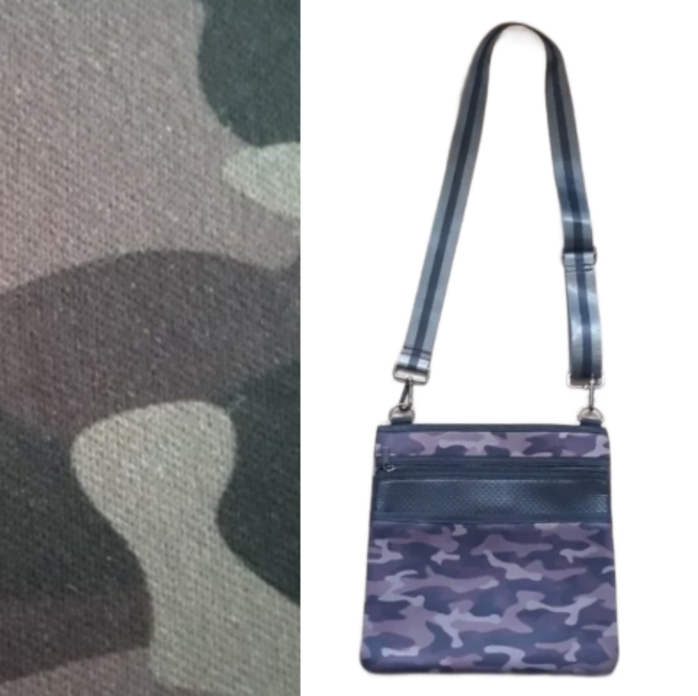 Haute Shore Jeri Camouflage Neoprene Crossbody Bag / Small Camo Messenger Bag